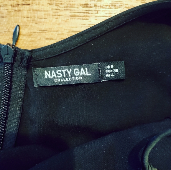 ✨ 3/$15 Nasty Gal Closing In Satin Mini Dress - Picture 8 of 8